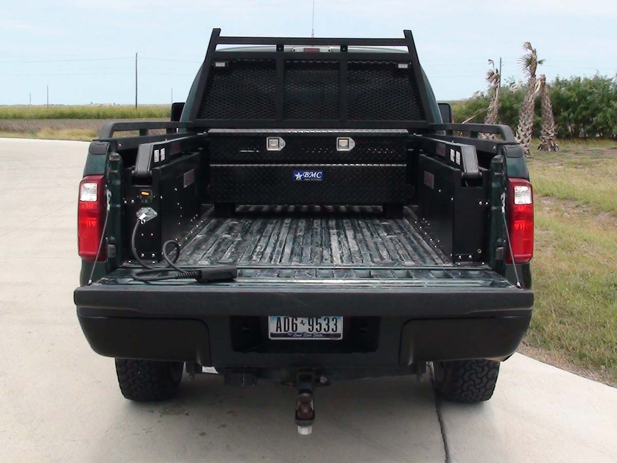 IMPAC lift in a truck bed